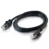 C2G 83412 Cable de conexión Cat6 UTP, negro, 10 m