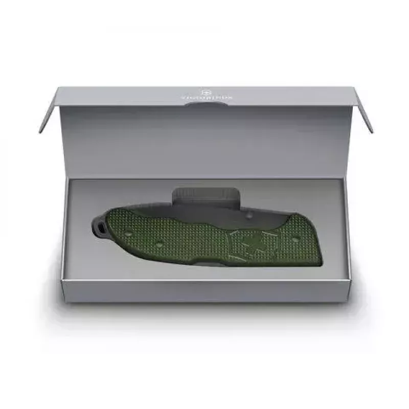 Cuchillo de caza Victorinox Evoke BSH Alox verde hoja con bloqueo 13,6 cm