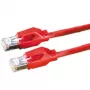 Cable de parcheo S/FTP Cat6 Dätwyler 21.05.0051 rojo 5 m