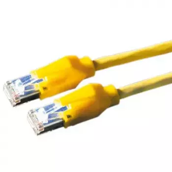 Cable de parcheo S/FTP Dätwyler Cat6 amarillo 7 m