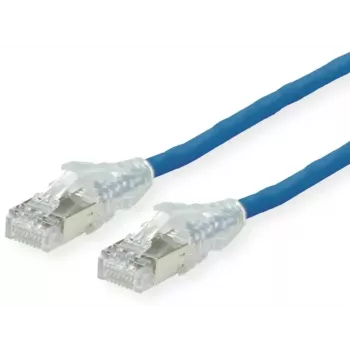 Cable de red Dätwyler Cables 21.05.0554 azul 5m Cat6a S/FTP