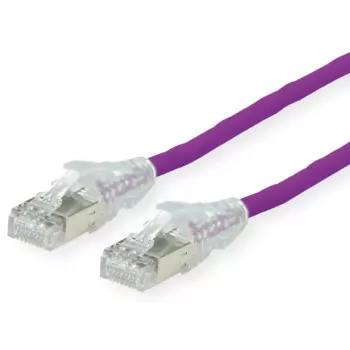 Cable de red Dätwyler 21.05.0516 violeta 1 m Cat6a S/FTP