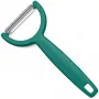 Pelador Victorinox 6.0963.4 verde — pelador de verduras manual Victorinox, hoja de acero inoxidable, mango ergonómico