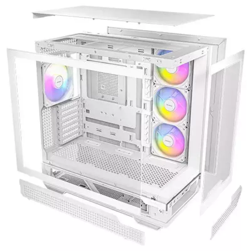 Caja de PC Antec C7 ARGB Midi Tower blanca