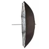 Paraguas reflector negro plateado transparente Elinchrom 26062 diámetro 83 cm