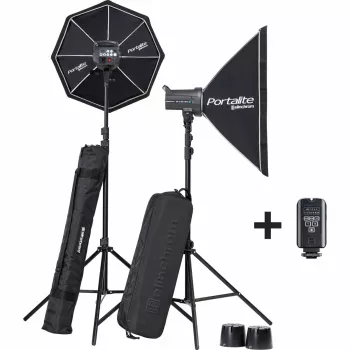 Set de softbox Elinchrom D-LITE RX 4/4 negro EL-20839