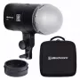 Flash compacto Elinchrom ONE negro universal a batería