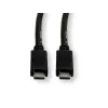 Cable USB VALUE 11.99.9057 USB 3.2 Gen 2 0,5 m USB-C negro