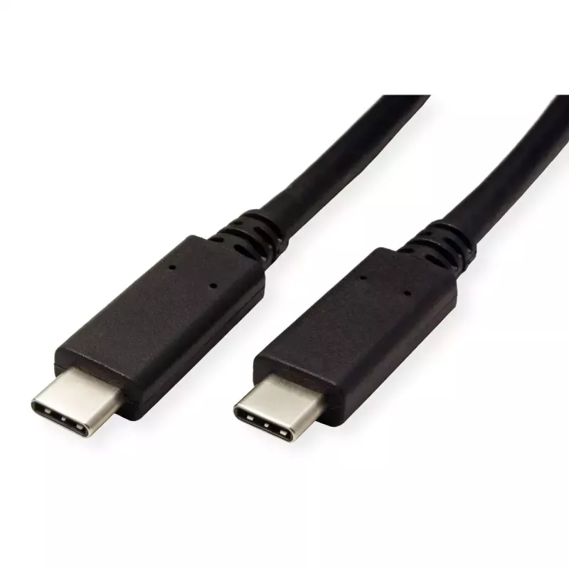 Cable USB VALUE 11.99.9057 USB 3.2 Gen 2 0,5 m USB-C negro