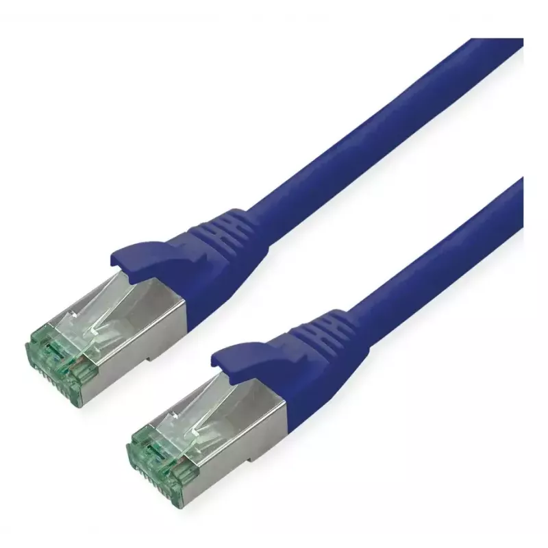 Cable de red ROLINE material reciclado 21.45.3249 RJ-45 Cat6a 20 m azul