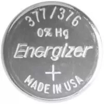 Pila de un solo uso Energizer 377/376 óxido de plata 1,55 V, 1 unidad