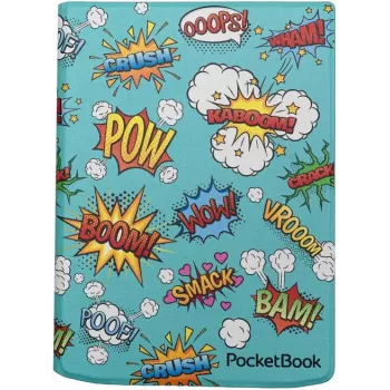 Funda tipo flip PocketBook Comic Print para lector de 7,8 pulgadas, FL-743-CCP-WW