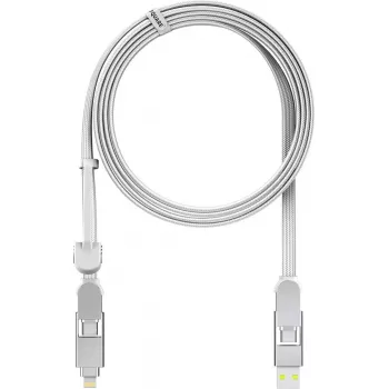 Cable de carga y datos USB Rolling Square inCharge XL 2m blanco