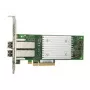 Tarjeta de red QLOGIC QLE2742-SR-CK — Interna PCIe fibra óptica 6400 Mbit/s, verde