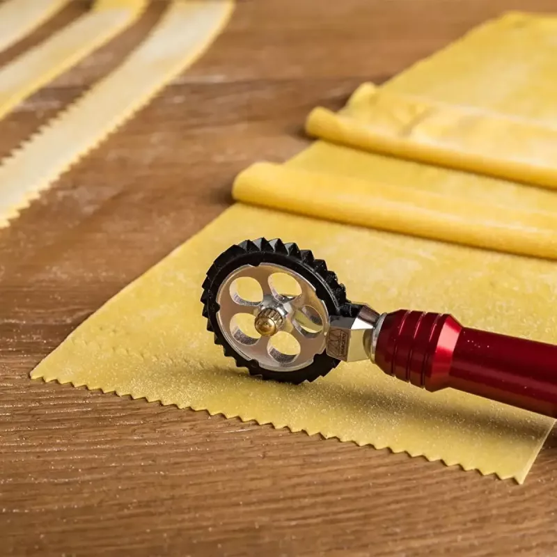 Marcato Atlas 150 Rossa Máquina de pasta con rueda para pasta, rojo