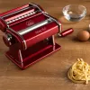 Marcato Atlas 150 Rossa Máquina de pasta con rueda para pasta, rojo