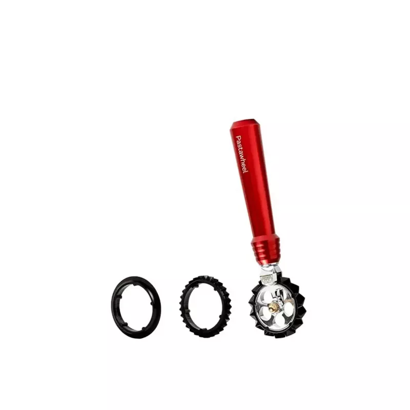 Marcato Atlas 150 Rossa Máquina de pasta con rueda para pasta, rojo