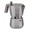 Cafetera moka Alessi Moka 0,07 L gris
