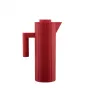 Alessi Plisse Jarra térmica 1 L, rojo
