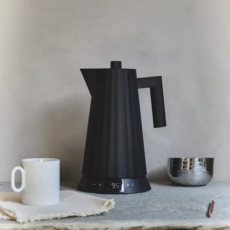 Hervidor eléctrico Alessi 1,0 l 2200 W negro