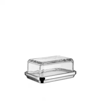 Mantequera Alessi ES03 ancho 165 mm fondo 115 mm alto 70 mm