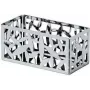Cesta de servir Alessi MSA29 rectangular acero inoxidable