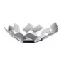 Cesta de servir Alessi MT01 acero inoxidable gris transparente