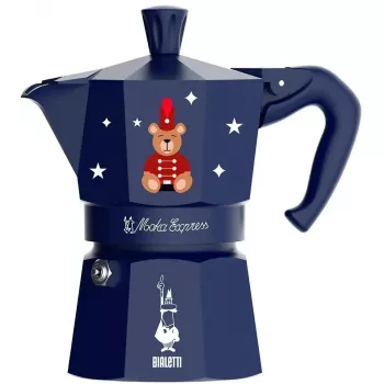 Cafetera exprés BIALETTI Moka Express 1 taza azul Joyful Memories