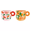 Set de tazas BIALETTI PFRUIT004 — 2 vasos universales, multicolor