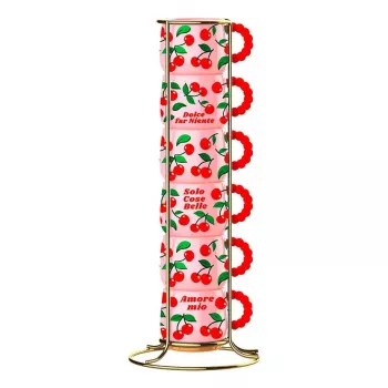 Set de tazas BIALETTI PFRUIT007 — 6 tazas universales, multicolor
