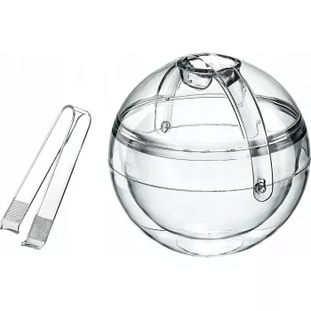 Cubitera Guzzini HAPPY HOUR STELLA de plástico transparente, modelo 9870000