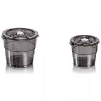 Recipiente para conservar Magic Vac ACO1005 redondo gris transparente 100 °C