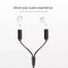 Cable de audio estéreo SBS Audio jack 3,5 mm con divisor