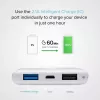 Batería externa portátil SBS 5000 mAh, capacidad de batería 5000 mAh