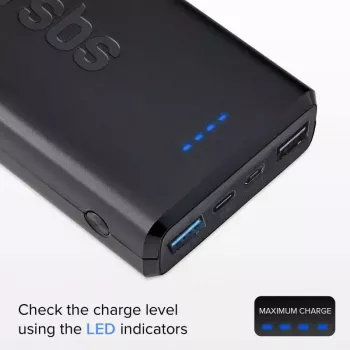 Batería externa SBS TTBB20000FASTK 20000 mAh