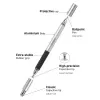 Lápiz táctil SBS TTTATTOPROTRIO negro plata compatibilidad universal con móviles