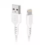 Cable Lightning SBS TECABLEUSBIP5389W 3 m blanco USB A