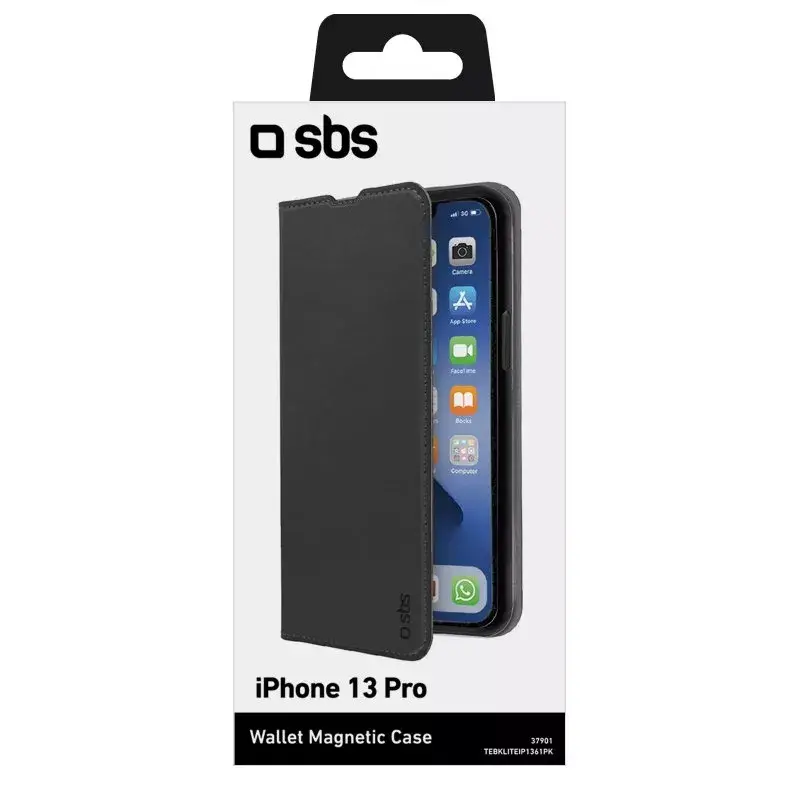 Funda cartera SBS TEBKLITEIP1361PK para iPhone 13 Pro