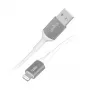 Cable Lightning SBS GRECABLEUSBIP589W 1,2 m plata blanco