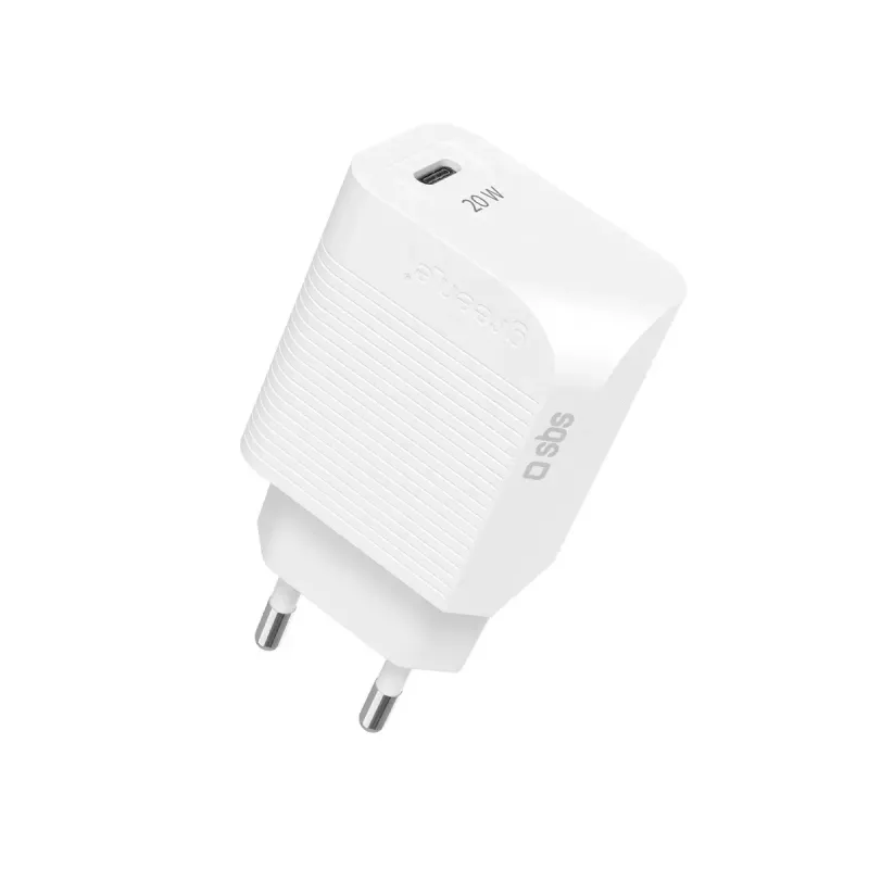 Cargador para dispositivos móviles SBS GRETR1CPD20W universal blanco AC carga rápida