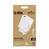 Cargador móvil SBS GRETR1USB18W universal blanco AC carga rápida