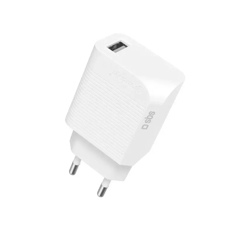 Cargador móvil SBS GRETR1USB18W universal blanco AC carga rápida