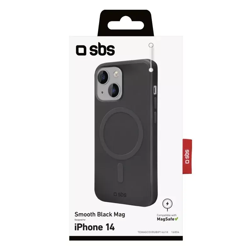 Funda SBS TEMAGCOVRUBIP1461K para iPhone 14 15,5 cm negra