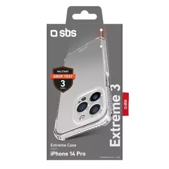 Funda SBS Extreme X3 iPhone 14 Pro 15,5 cm transparente