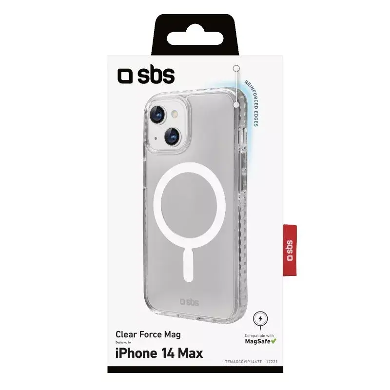 Funda SBS TEMAGCOVIP1467T para iPhone 14 Plus 17 cm Transparente