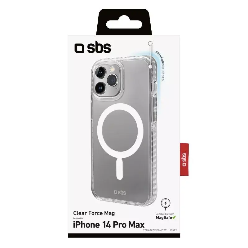 Funda SBS TEMAGCOVIP1467PT para iPhone 14 Pro Max 17 cm Transparente