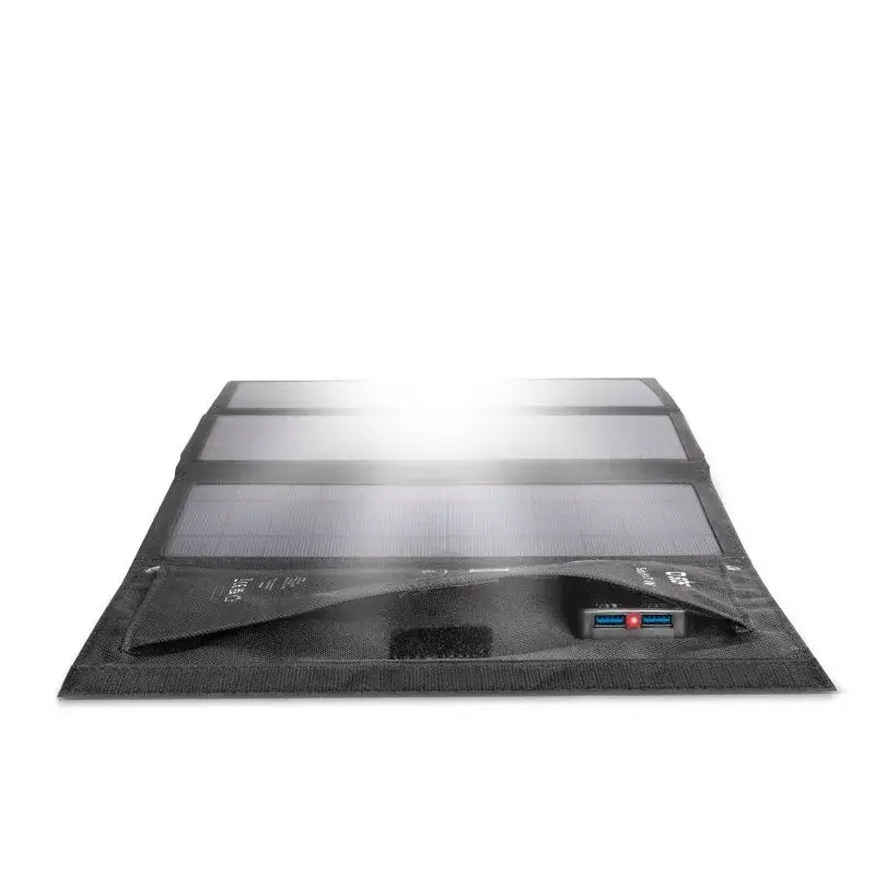 Panel solar SBS TESOLARCHG21W 21W USB 5V 2.1A Negro