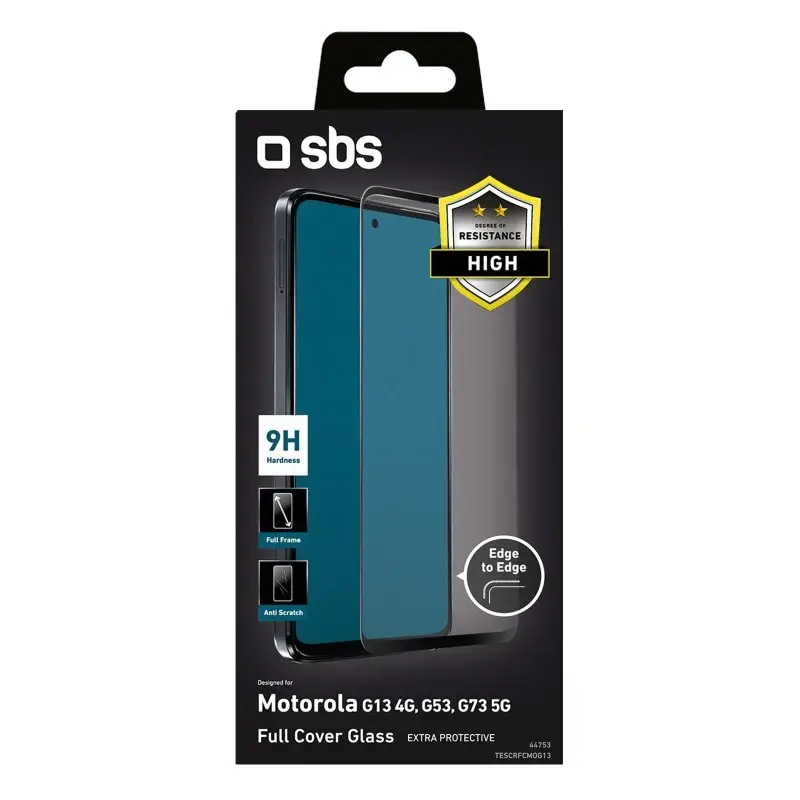 Protector de pantalla para móvil SBS TESCRFCMOG13 Motorola Moto G13 G53 G73
