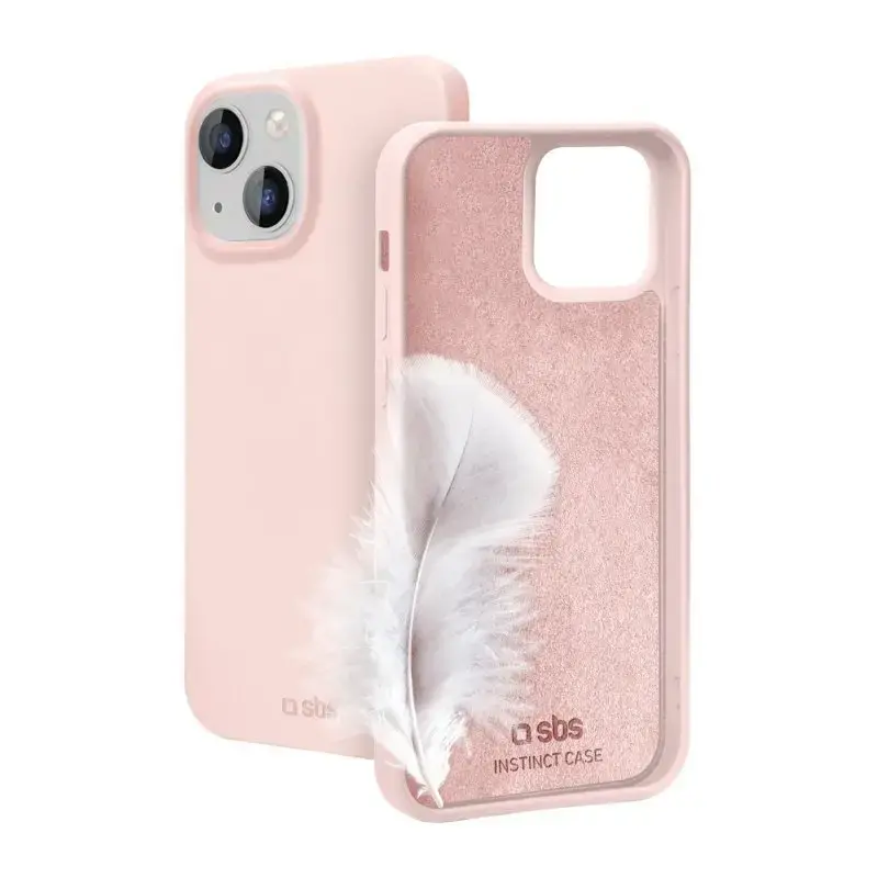 Funda SBS TEINSTIP1561P Rosa para iPhone 15 15,5 cm (6,1 pulgadas)