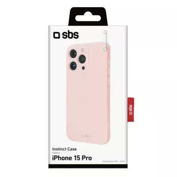 Funda SBS TEINSTIP1561PP para iPhone 15 Pro 15,5 cm Rosa